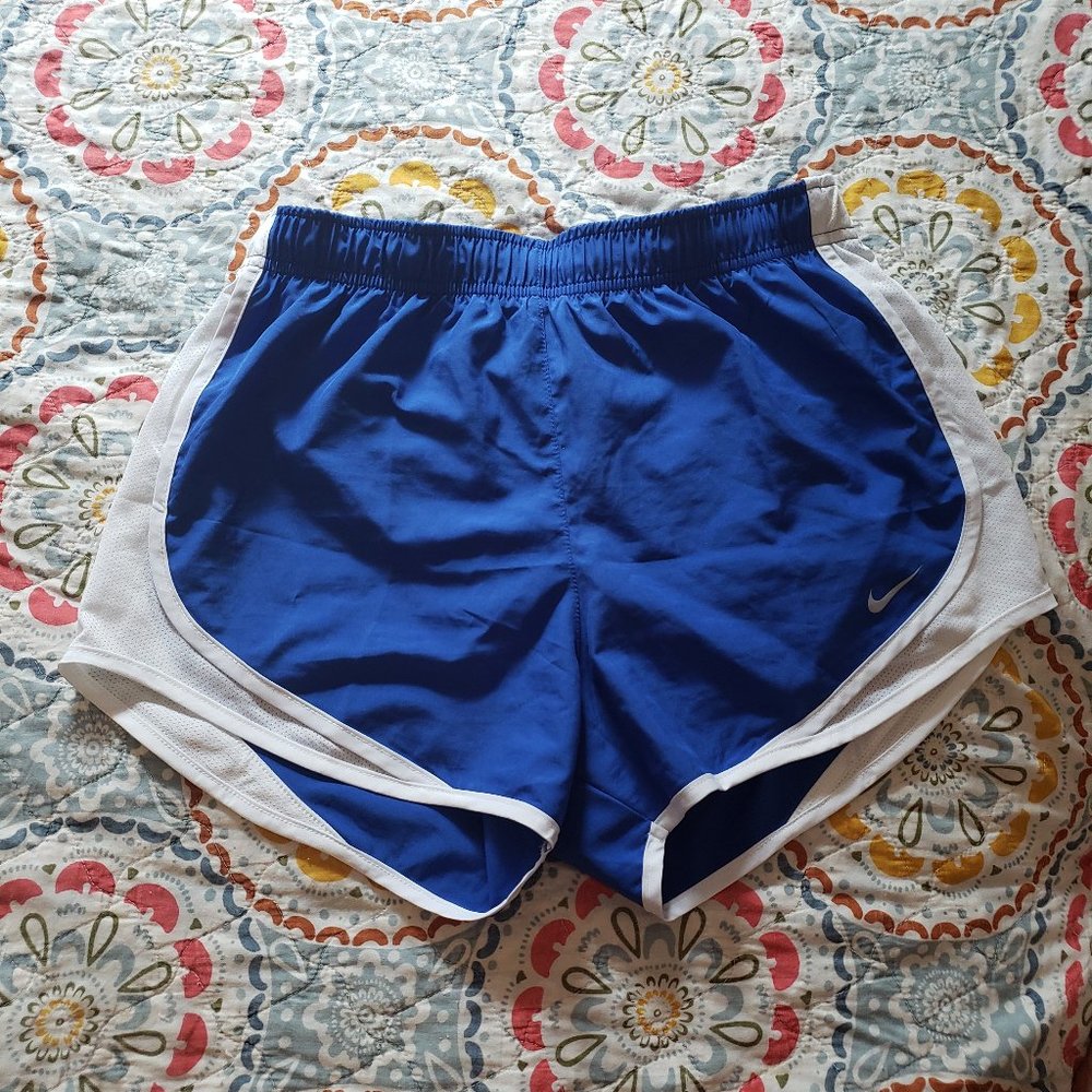 Nike Womens Dri-Fit Running Short Royal/White S